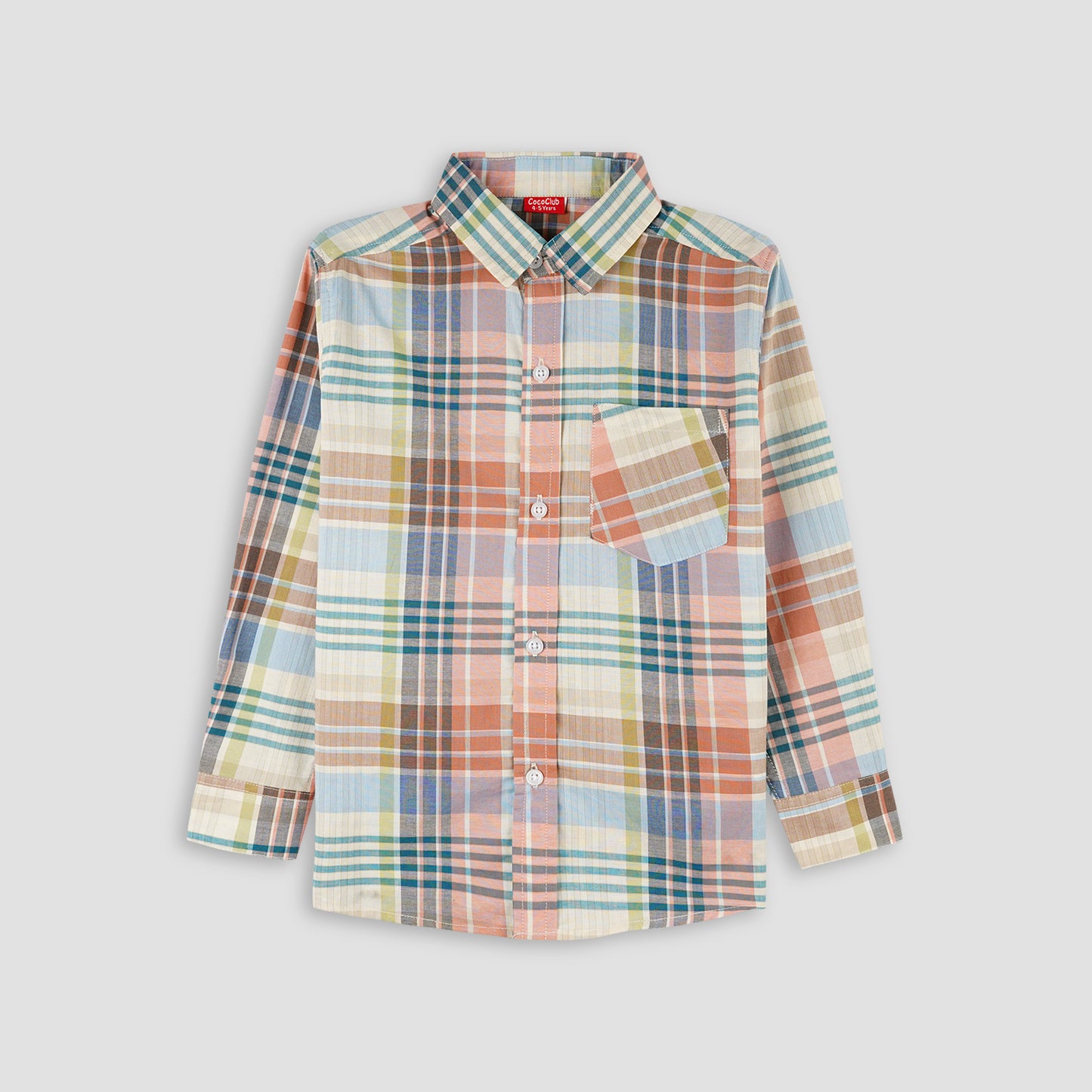 Multi Checkered Full Sleeves Casual shirt -BCS05