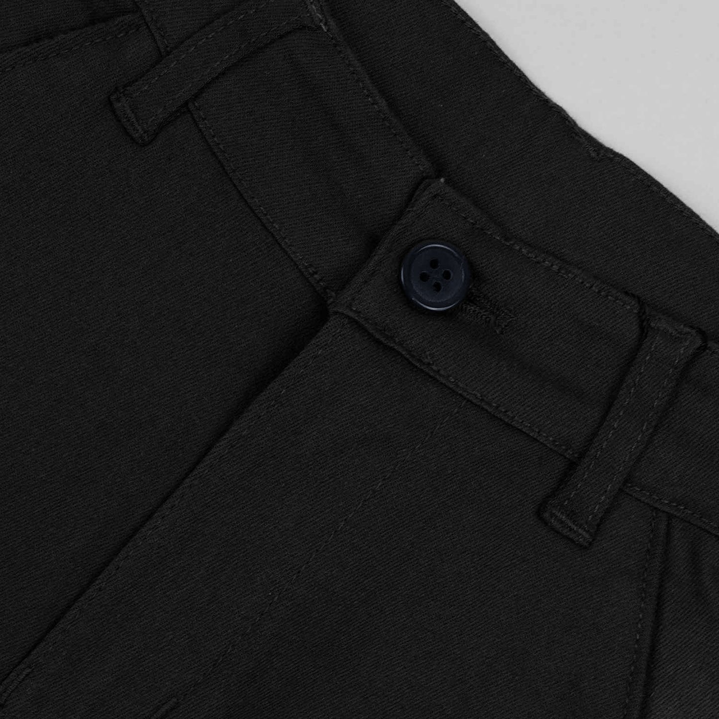 Sleek Cotton Pant-Black