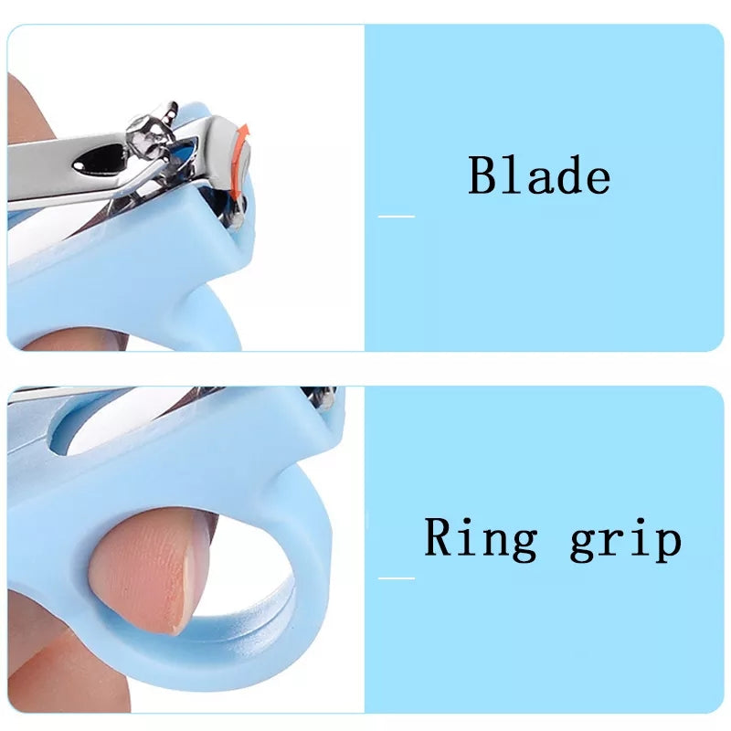 Baby Nail Clipper With Finger Grip