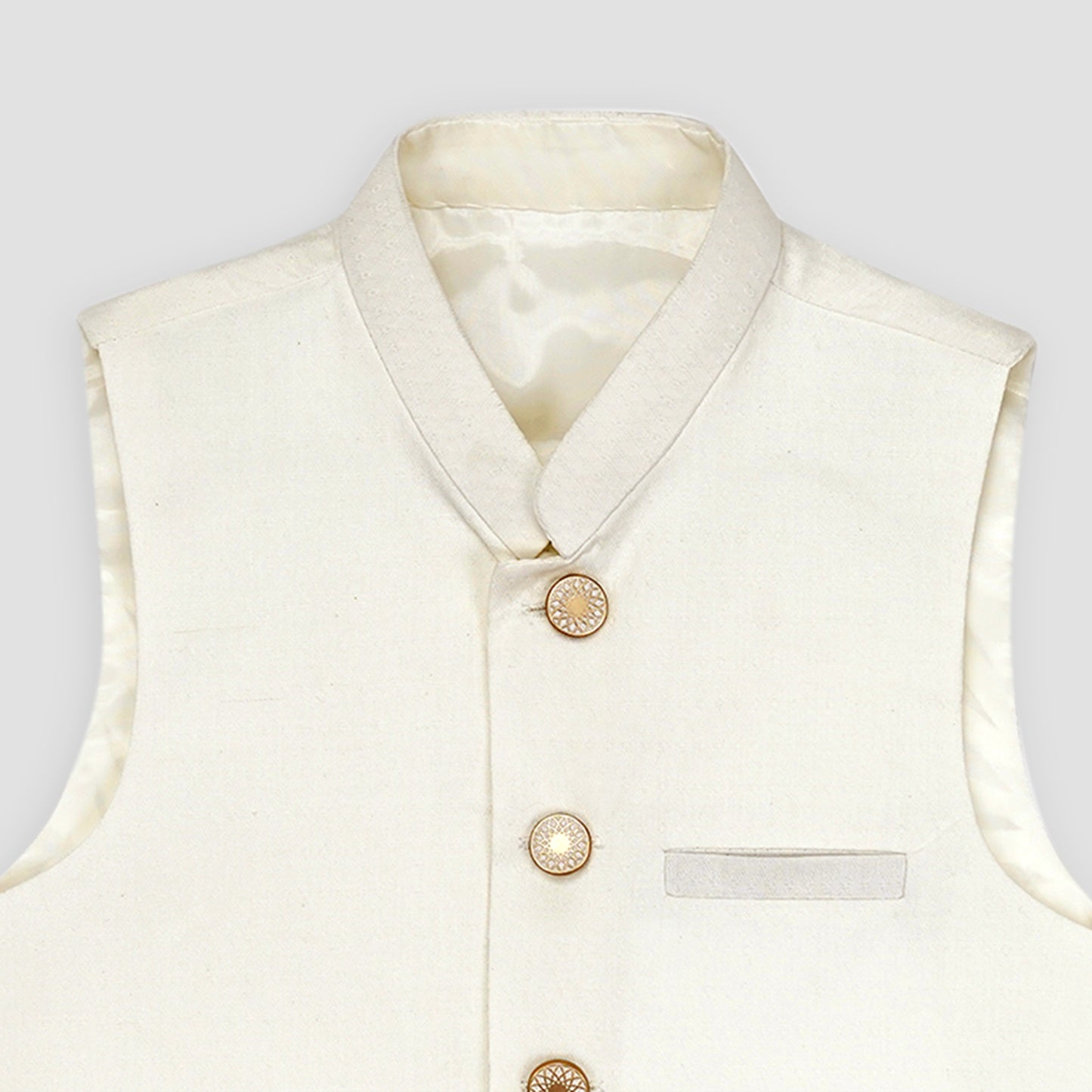 Boys Waistcoat -WHITE -WC25