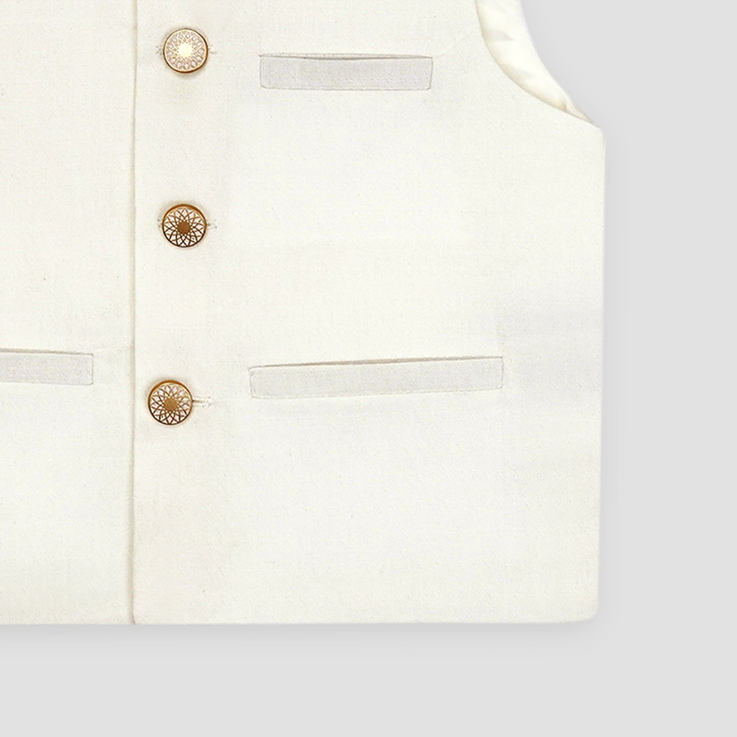 Boys Waistcoat -WHITE -WC25