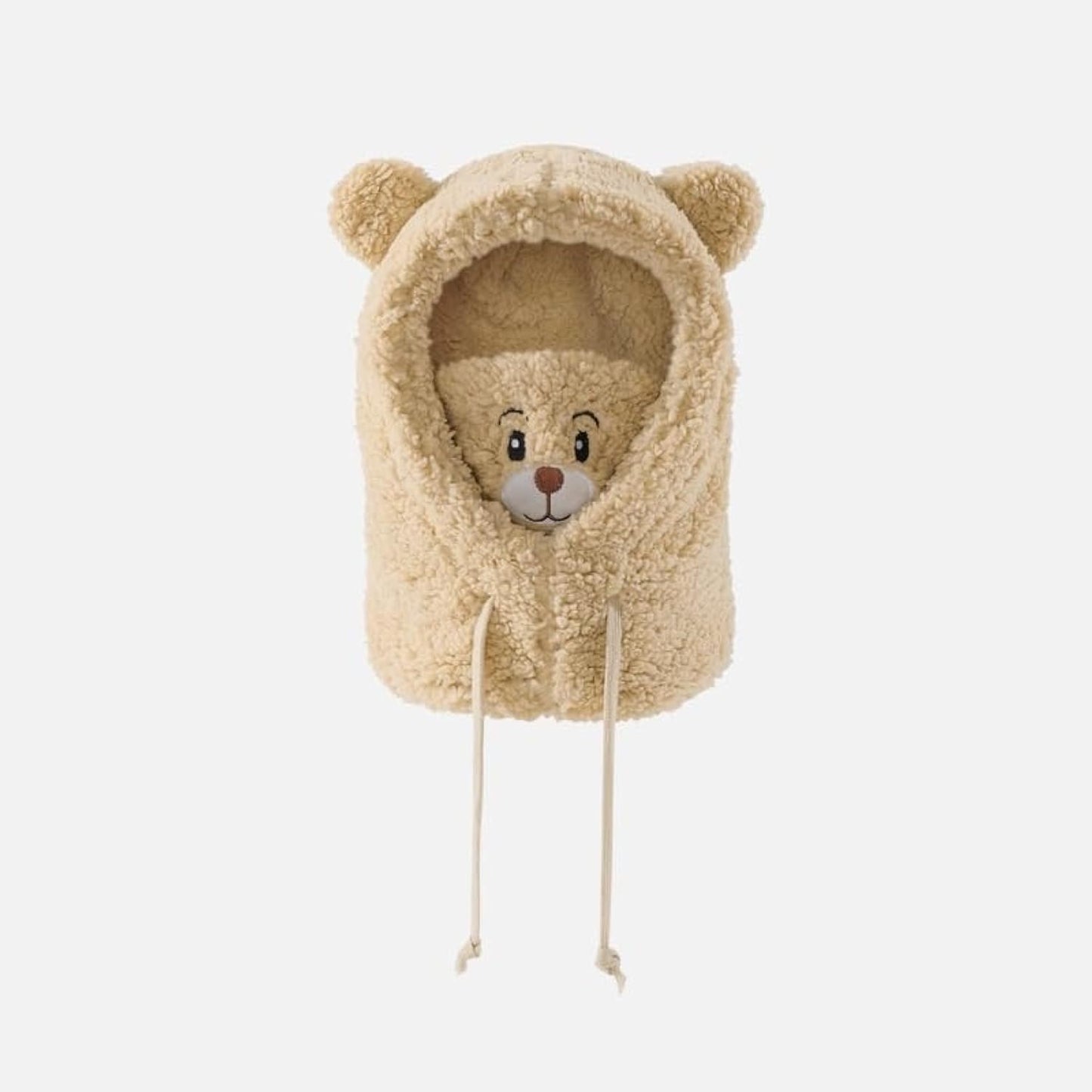 BC114 - Warm Plush 2 in 1 Cap with Mask - Free Size