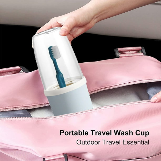 Portable travel cup for stationery/toiletry