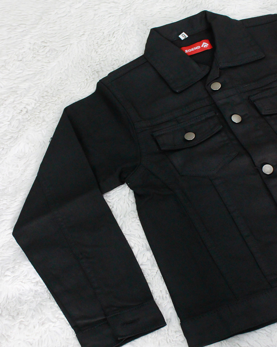 Denim Jacket Unisex - Black