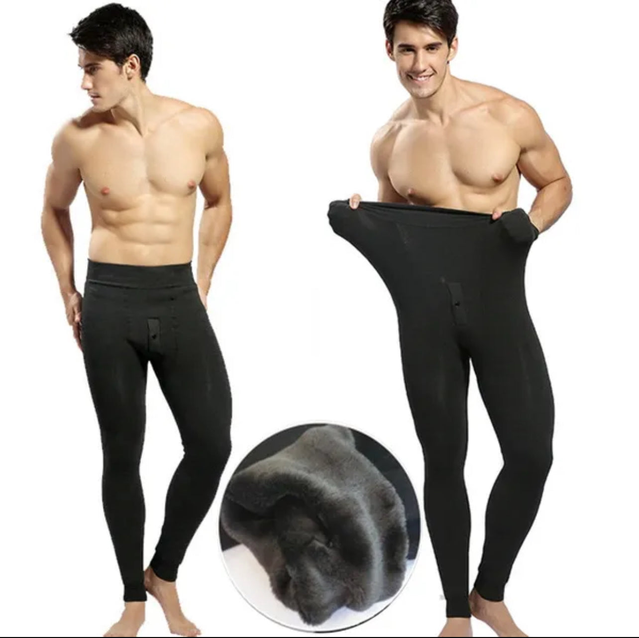 Warm Fleece/Velvet lined Legging for Men