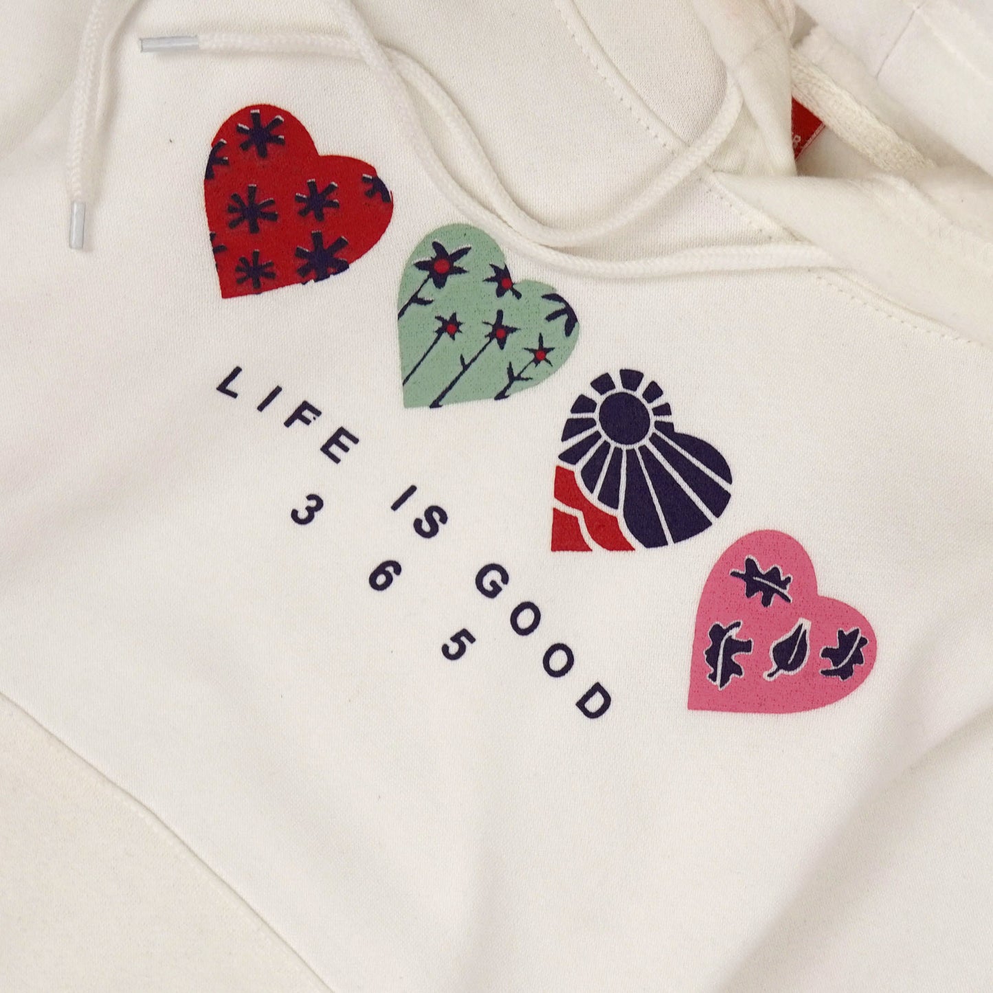 Life is good Fleece Hoodie