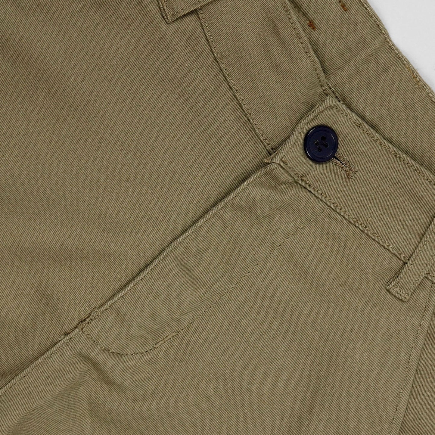 Sleek Cotton Pant-Beige