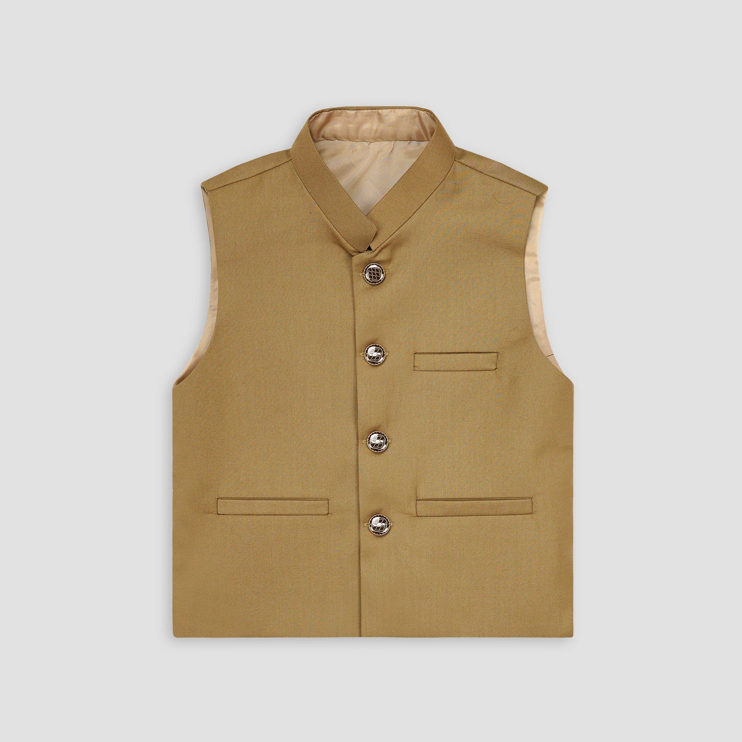 Boys Waistcoat -Coffee Brown-WC27