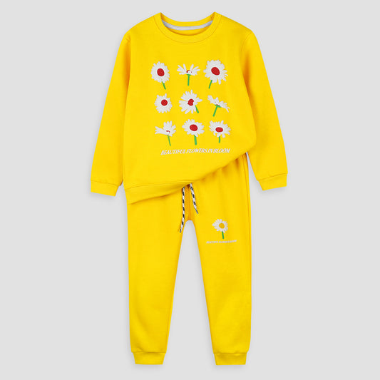 Bloom Fleece Jogger Suits