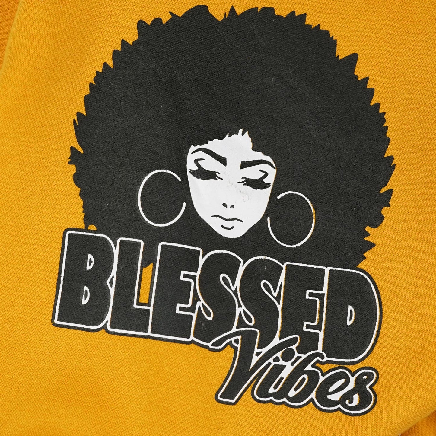 Vibes - Yellow Fleece Jogger Suits