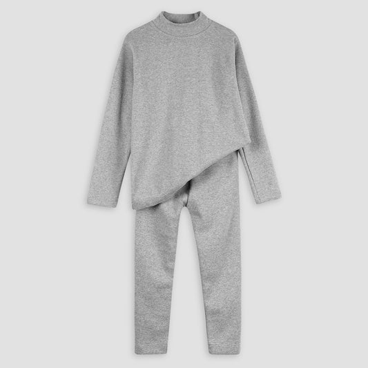 Warm Mock Neck Inner Suits (LIGHT GREY)