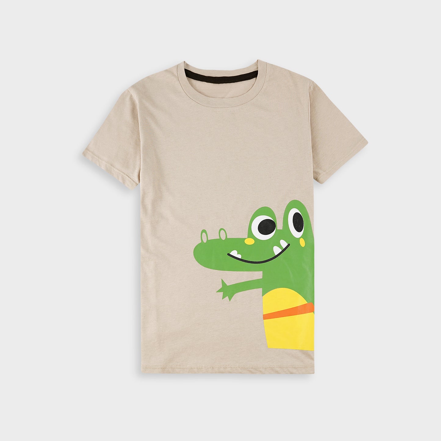 Boys Alligator T-Shirt- Skin