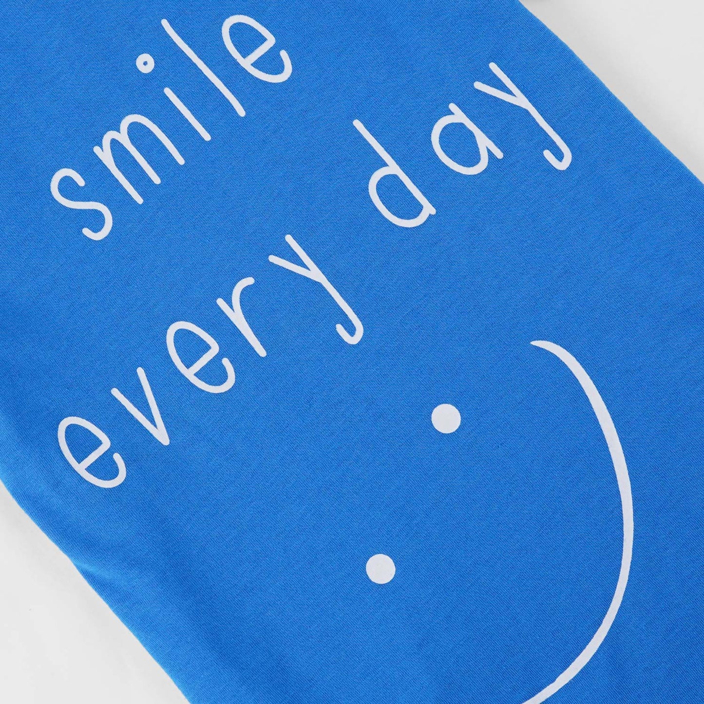 Boys Yale Blue T-Shirt-Smile Everyday