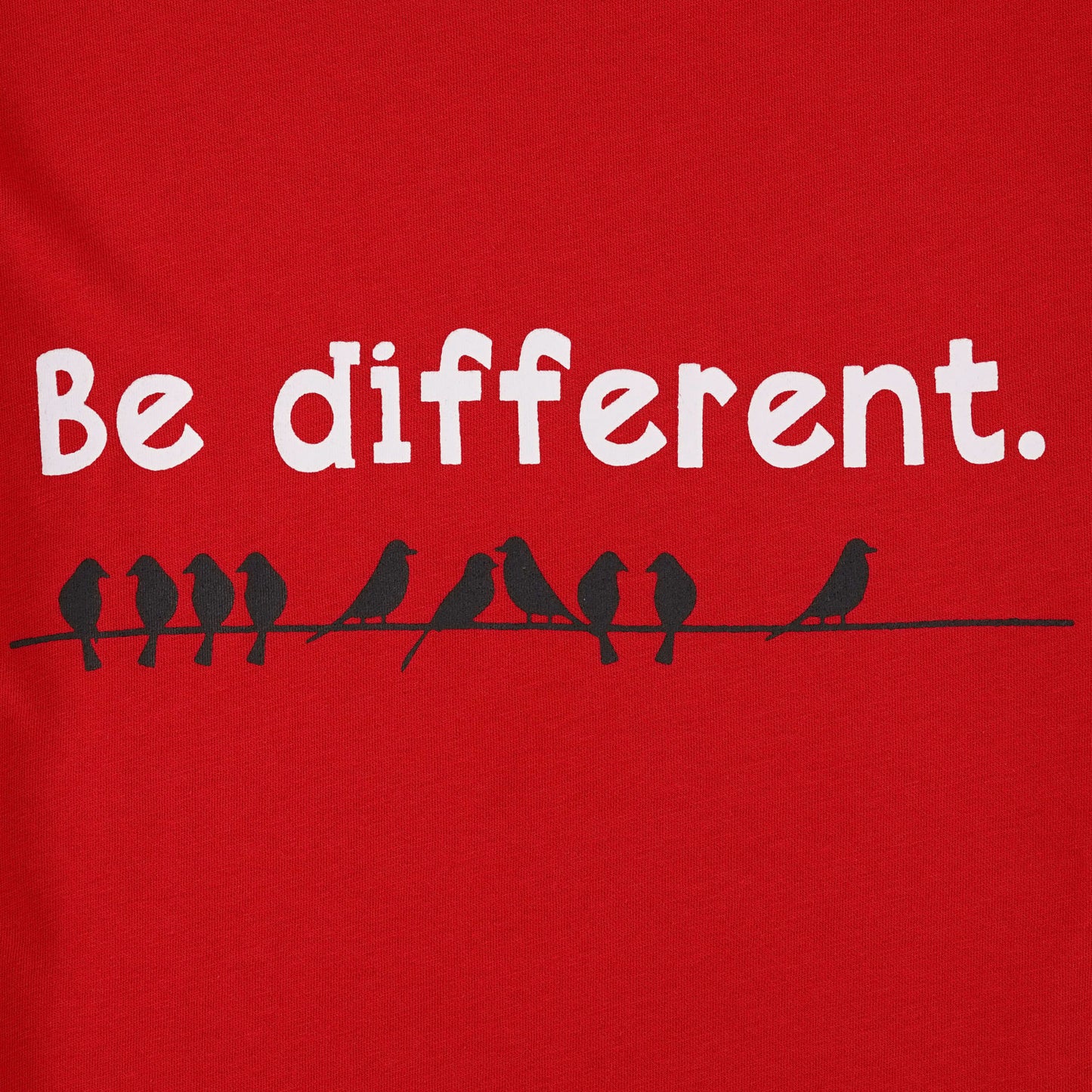 Boys Red T-Shirt-Be-Different