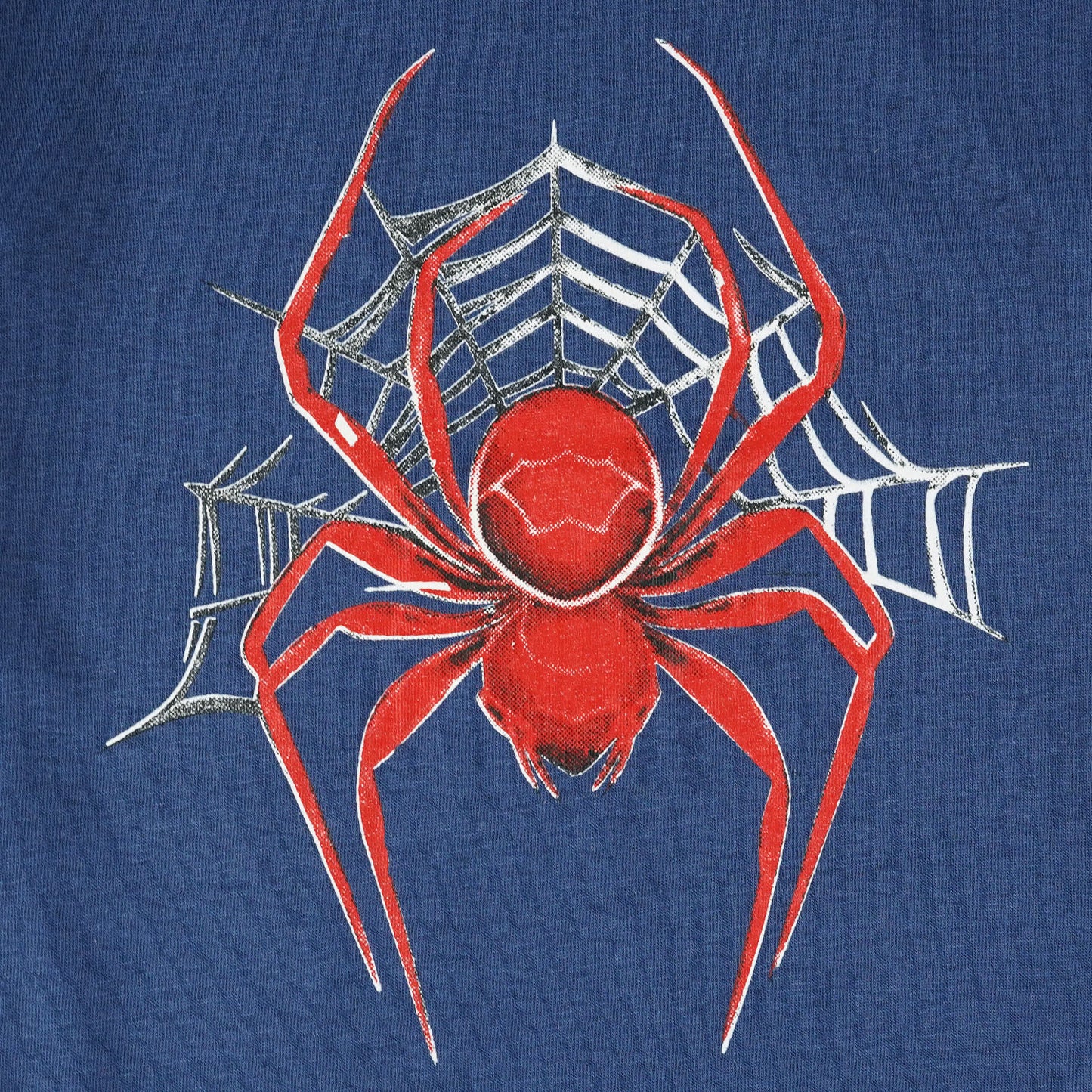 Boys Spiderman T-Shirt- Navy Blue