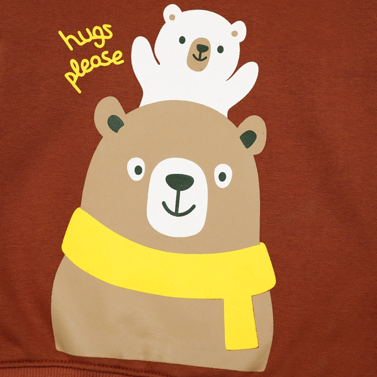 Hugs Please Fleece Sweatshirt