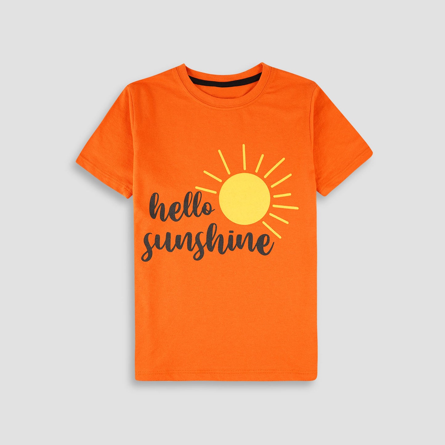 Hello Sunshine T-Shirt- Orange