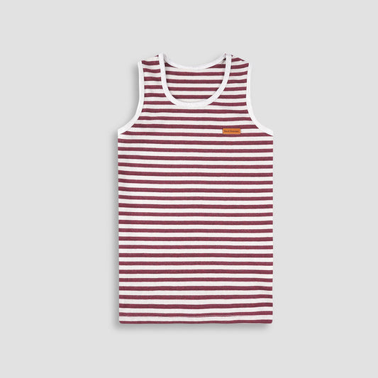 Striped Summer Sandos/Tank Top -Red