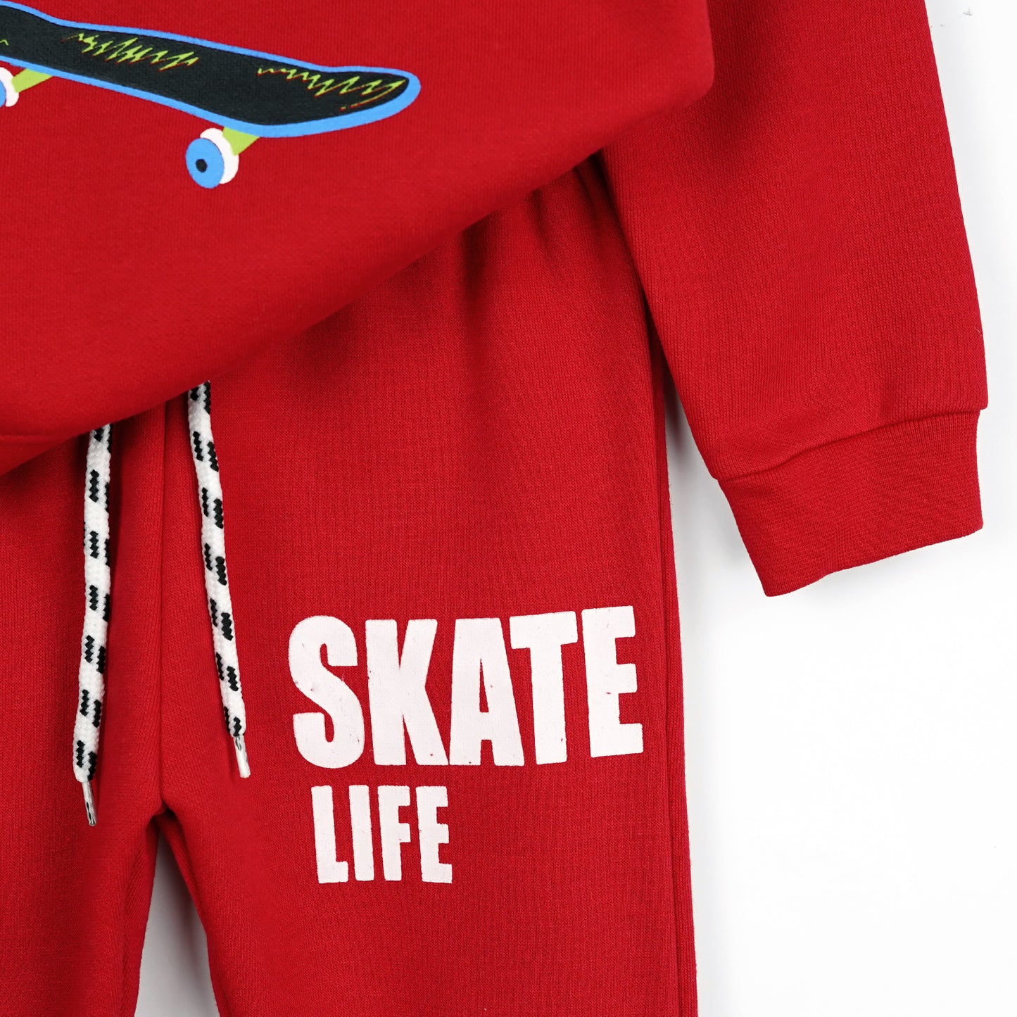 Skate Life Jogger Suits Red