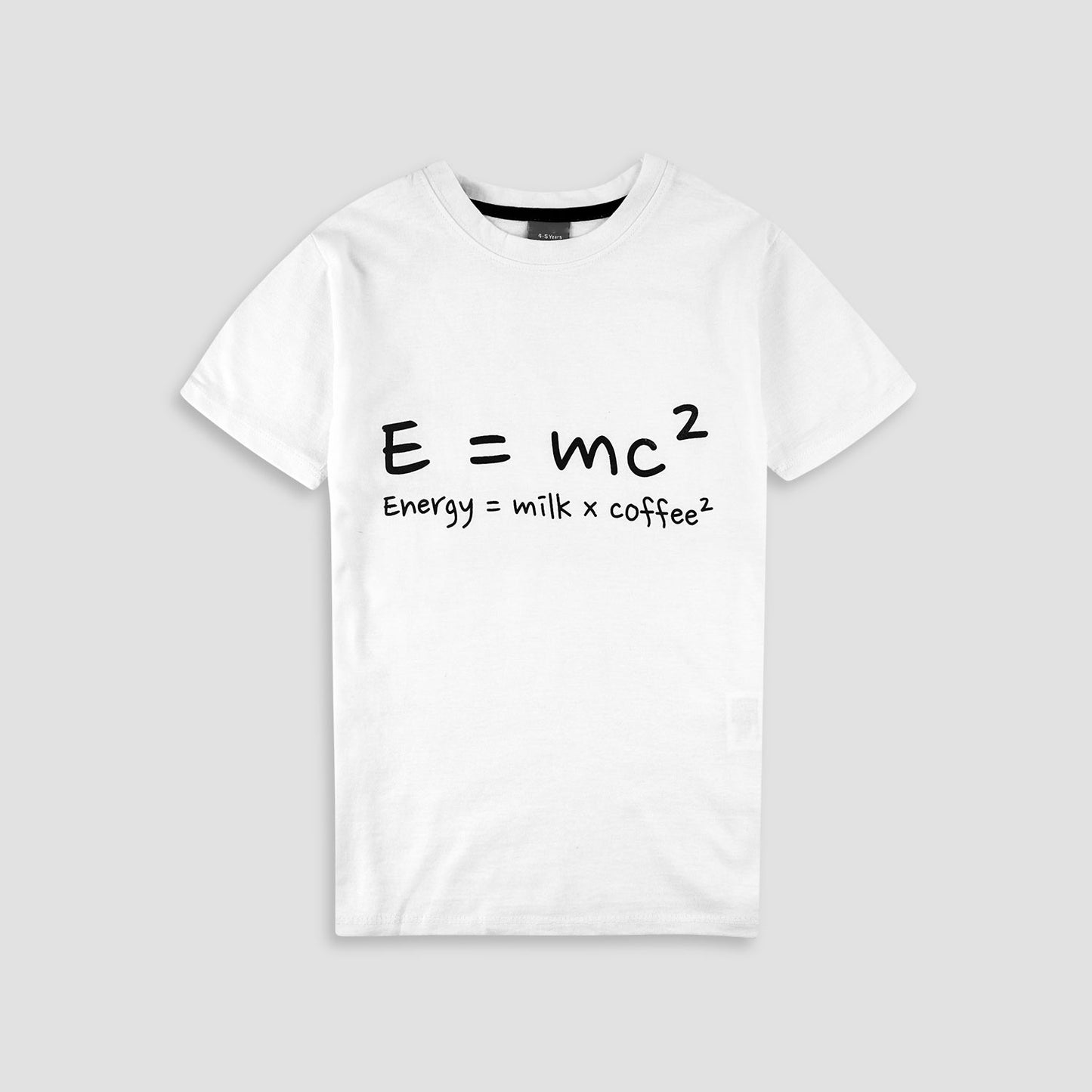 Boys Energy Equation T-Shirt-Off-White