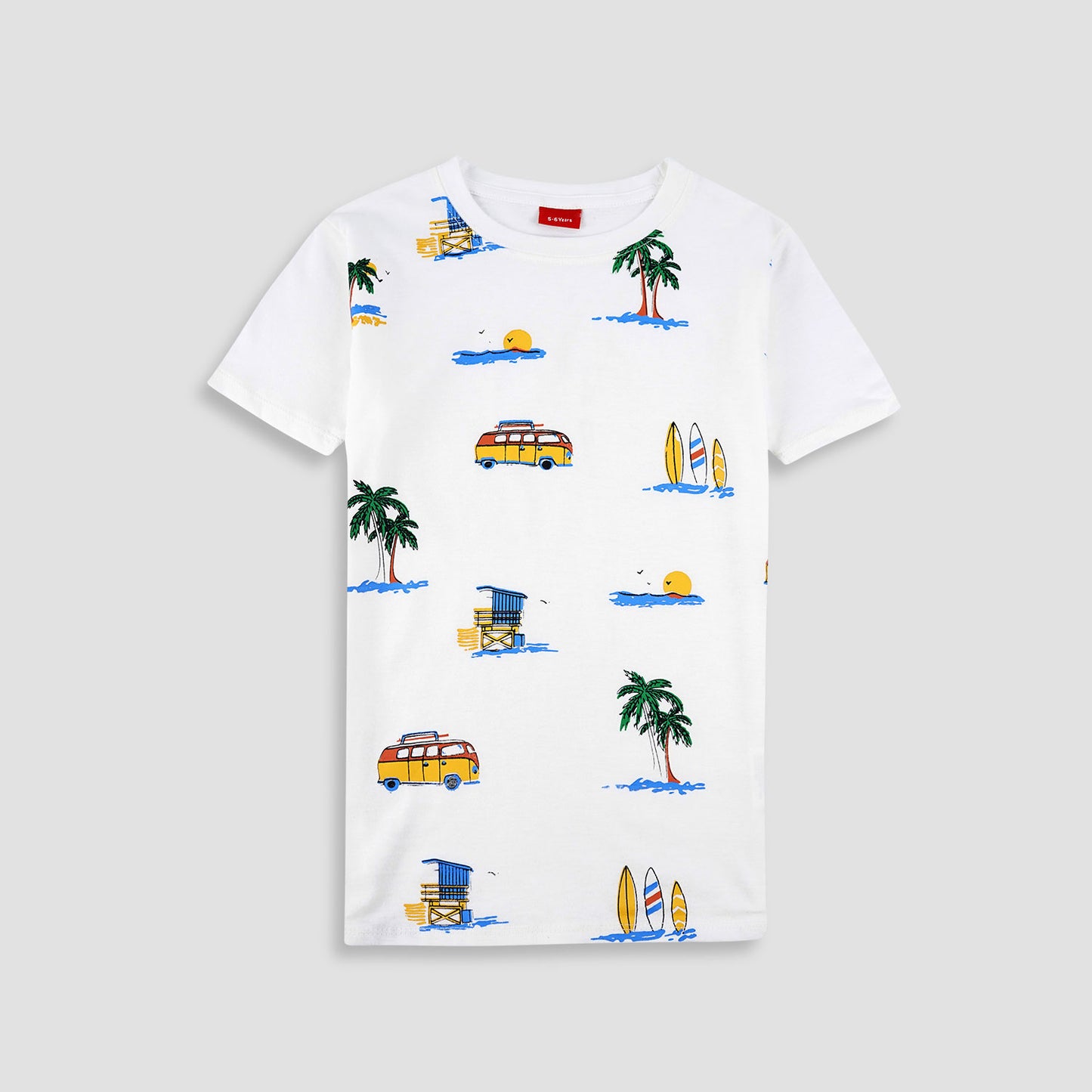 Vacation Vibes T-Shirt- White