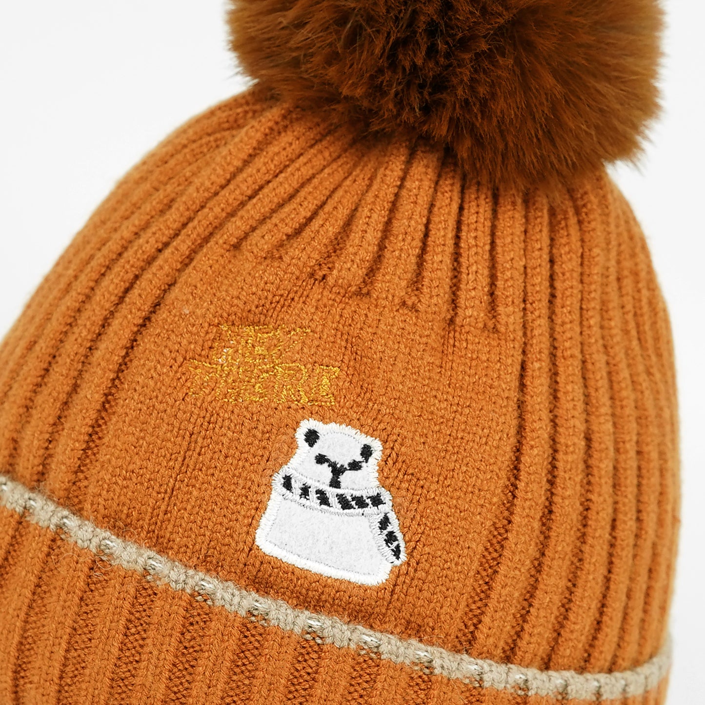 Kids Woolen Caps - Snowman