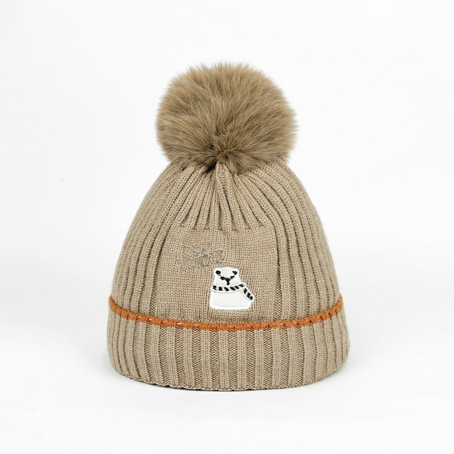 Kids Woolen Caps - Snowman