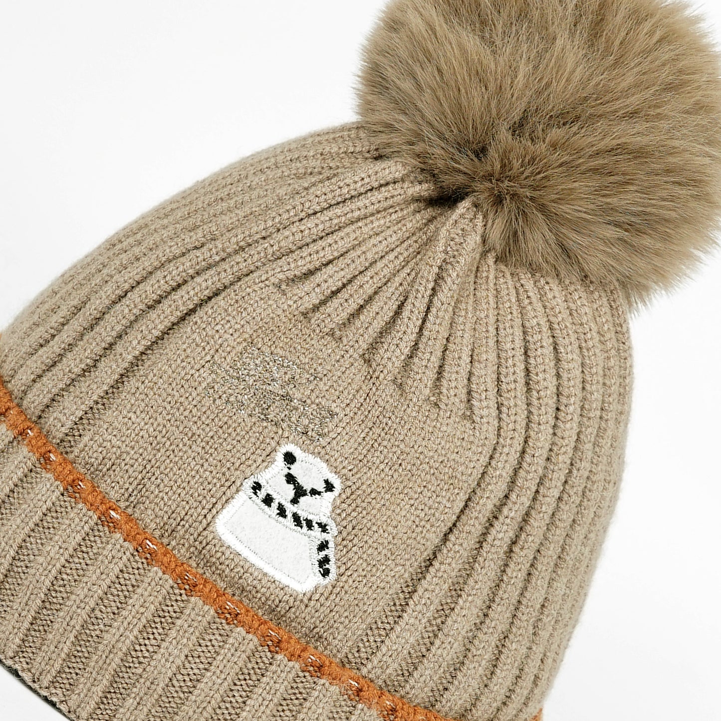 Kids Woolen Caps - Snowman