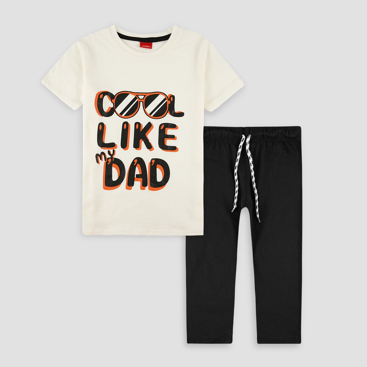 Cool Like Dad-Kids Summer Pj Suit - Pajama