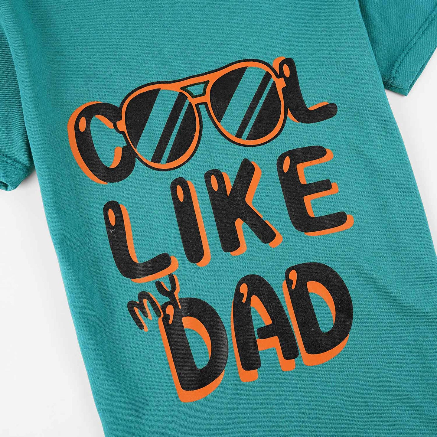 Cool Like Dad-Kids Summer Pj Suit - Shorts