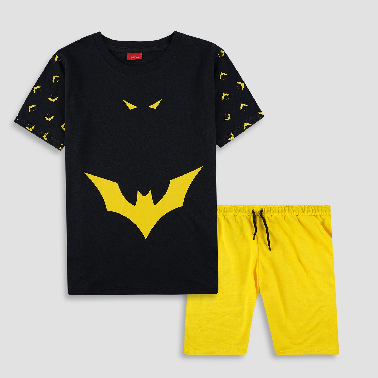 Batman: 2-Piece Set-Summer Fun Duo - Black