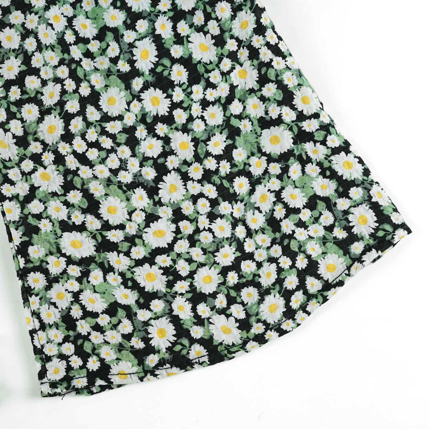 Crop-top with Bell Bottom- Daisy Flowers