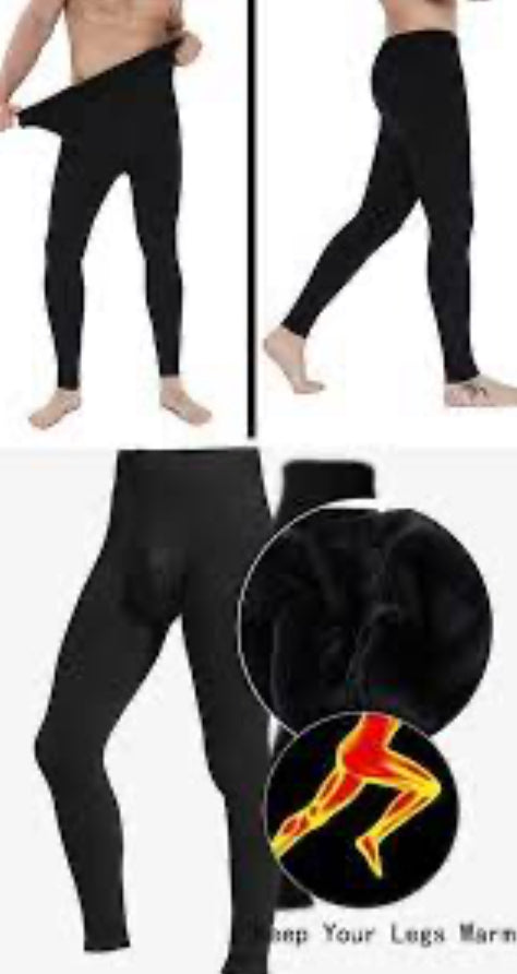 Warm Fleece/Velvet lined Legging for Men