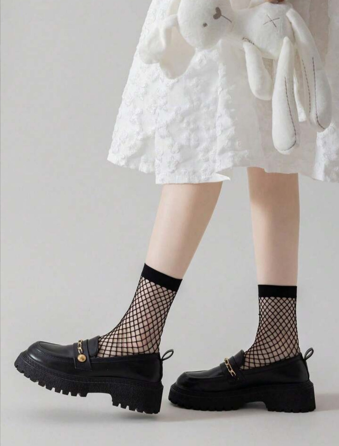 Hollow Out Fish Net Fashion Mesh Socks For Women/Girls