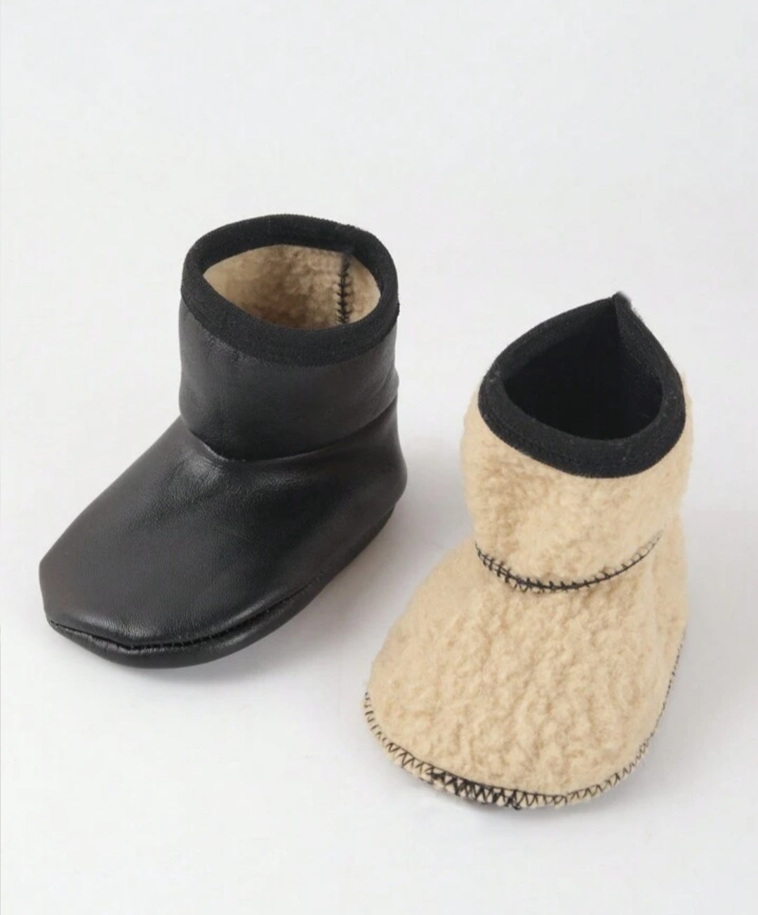 Leather Socks I Winter Leather Socks for Baby Boys / Baby Girls- Unisex