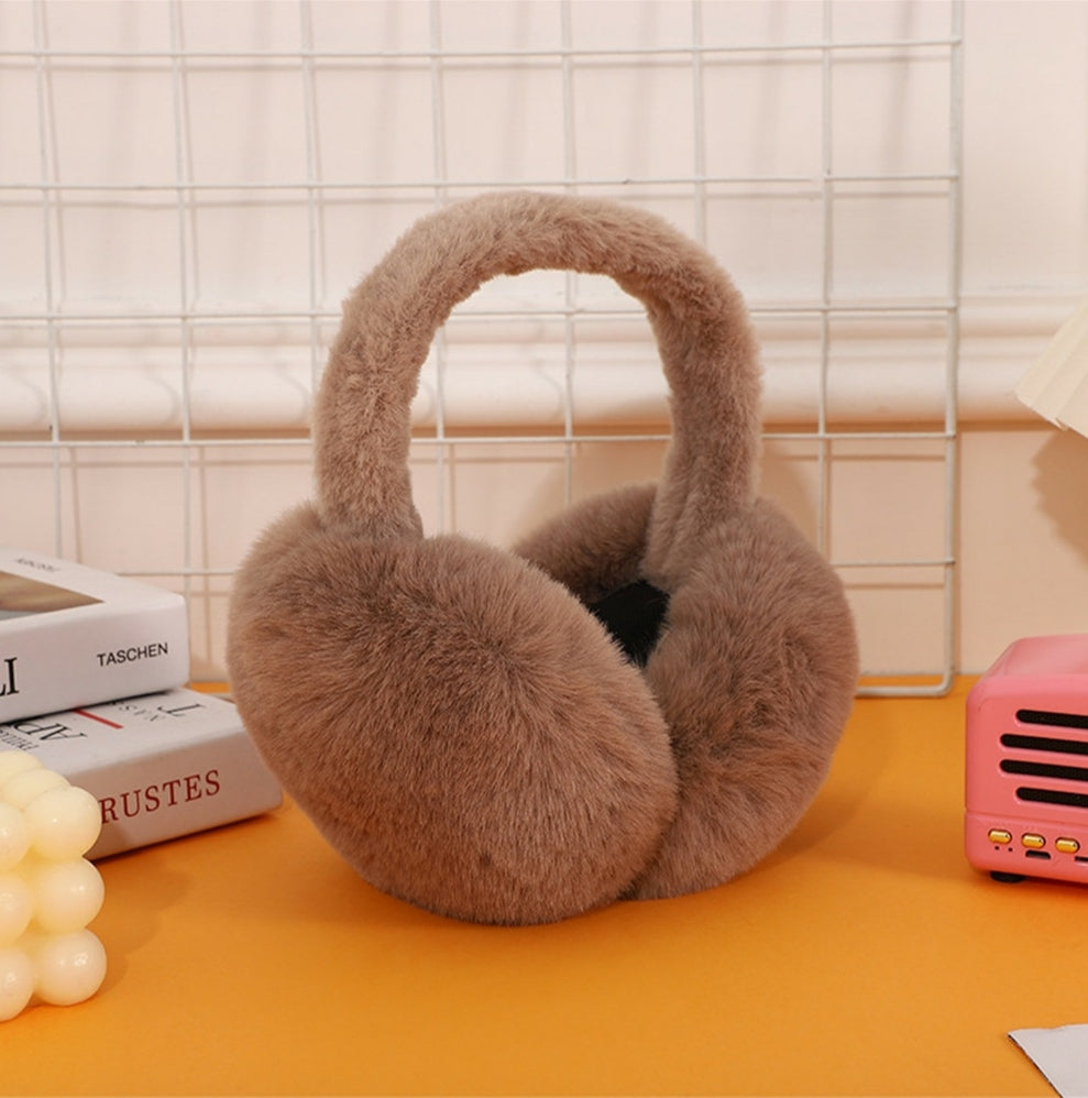 Warm Plush Ear Muffs For Kids & Adults