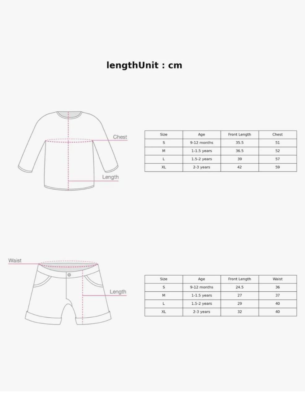 Kids Cotton T-Shirt & Shorts Set |Look at the Sears -Red -CS1114