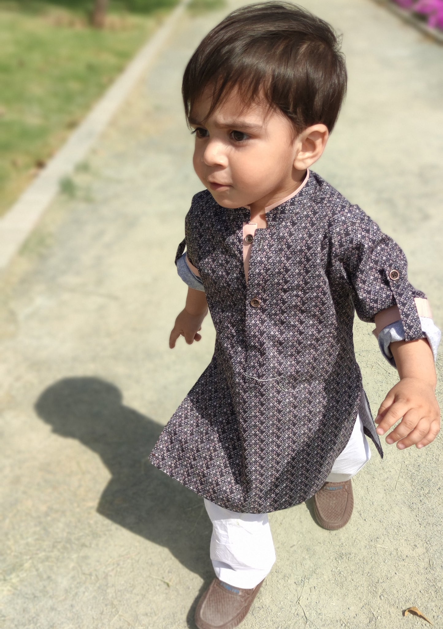 Proud Print Overall printed kurta