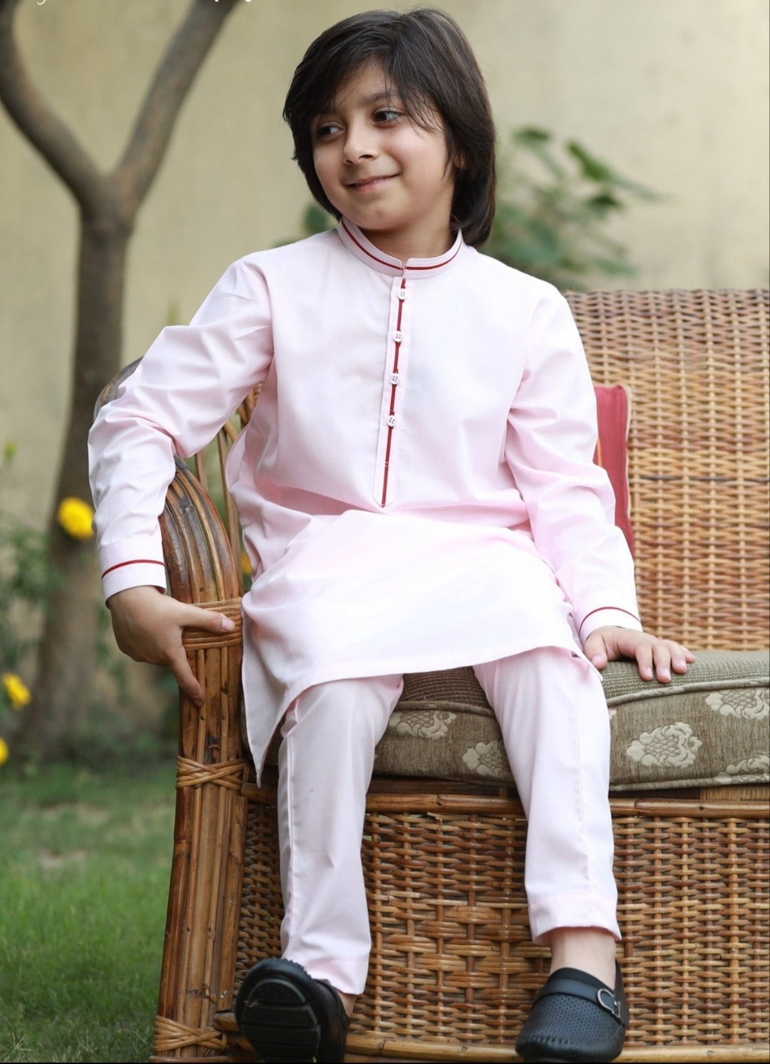 Light Pink Suit For Boys