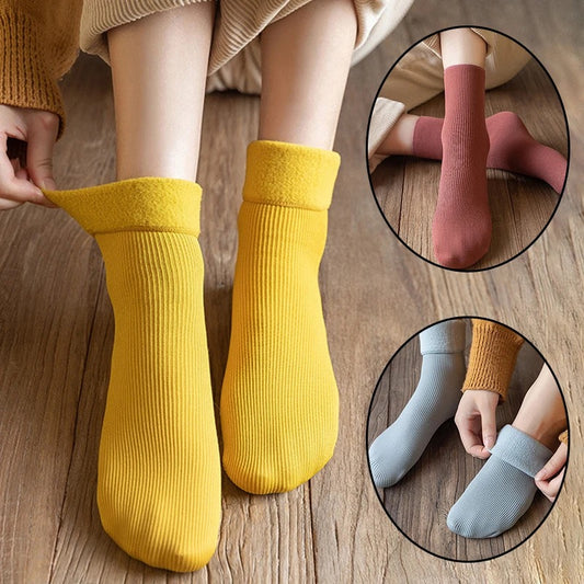 Unisex Cashmere Thermal Lining Socks