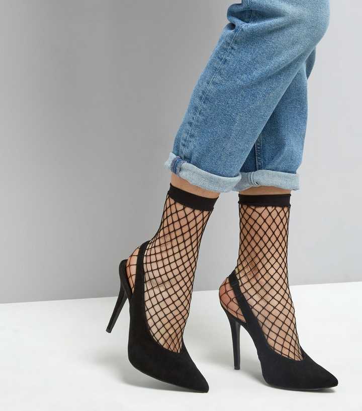 Hollow Out Fish Net Fashion Mesh Socks For Women/Girls