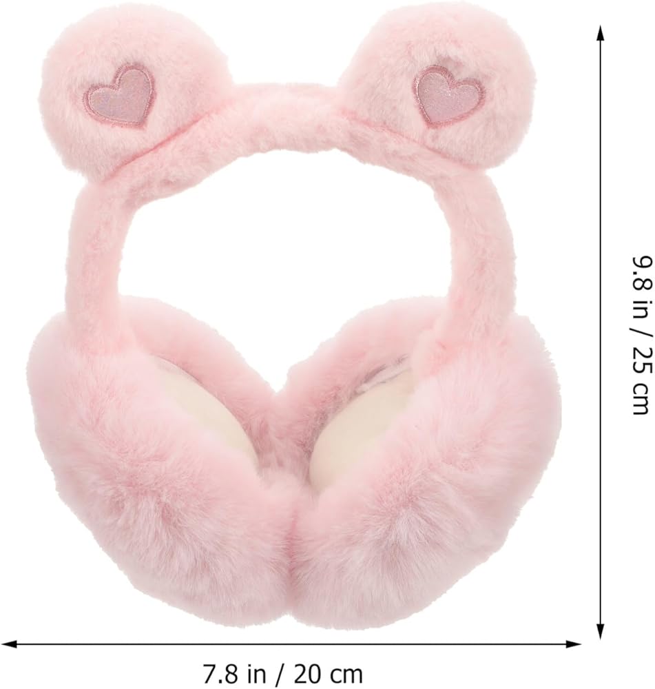 Warm Plush Ear Muffs For Kids & Adults