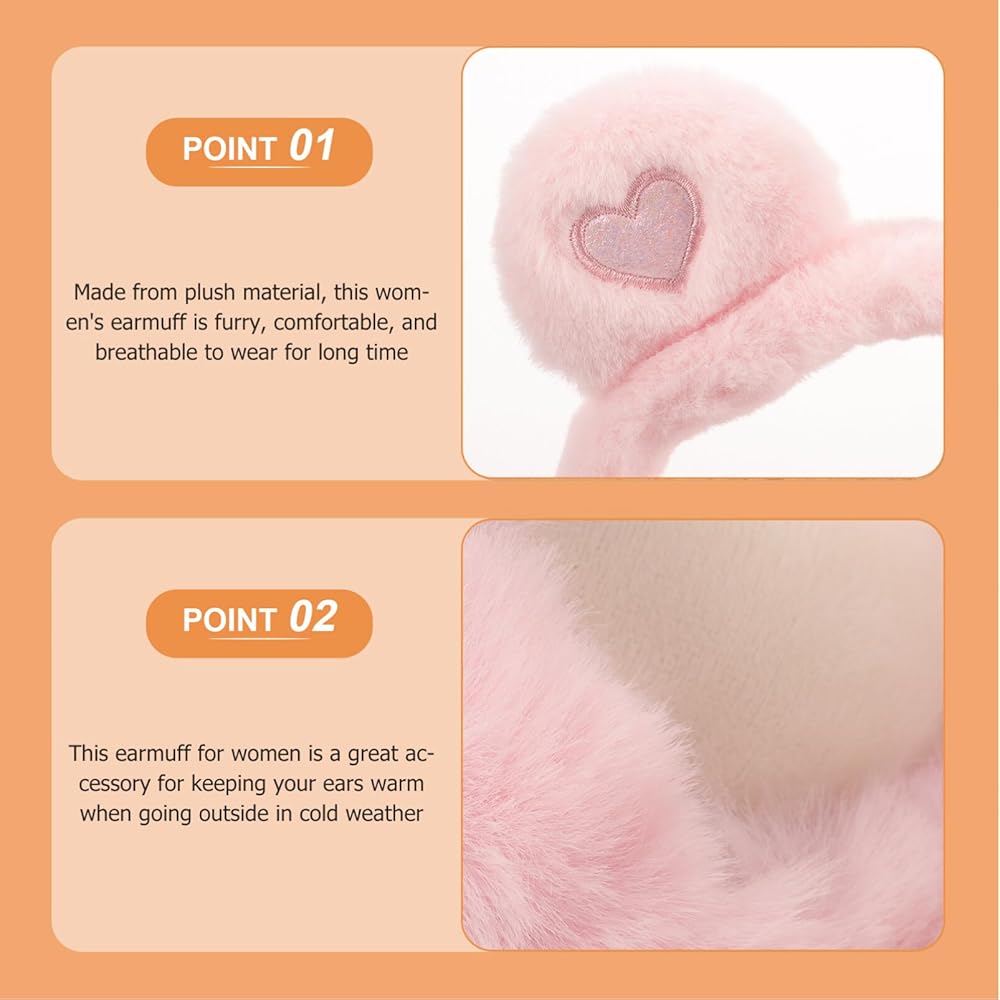 Warm Plush Ear Muffs For Kids & Adults