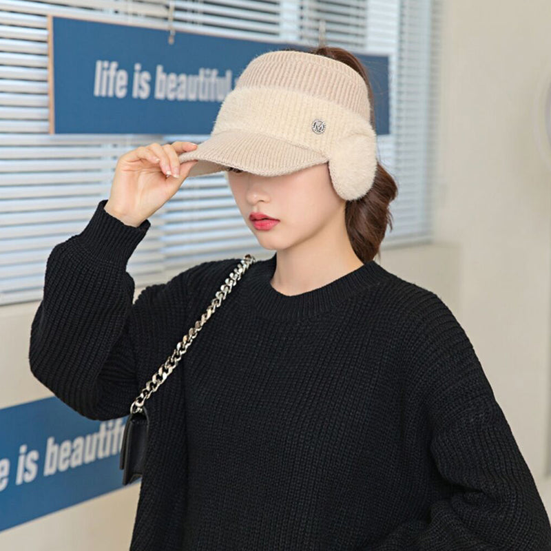 Women Warm Woolen Knitted Fashion Hat