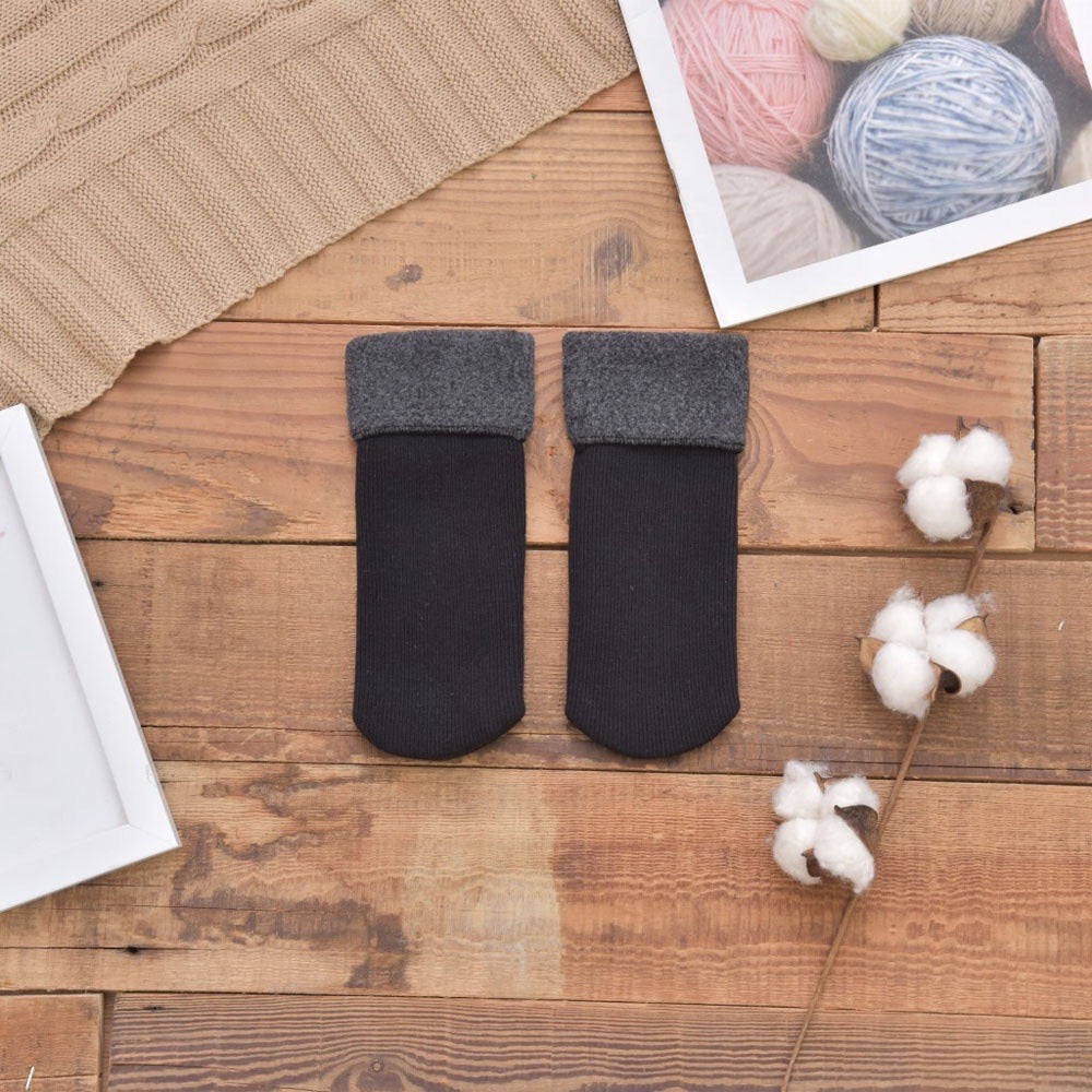 Kids Warm Cashmere Thermal Lining Socks