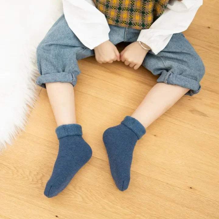 Kids Warm Cashmere Thermal Lining Socks